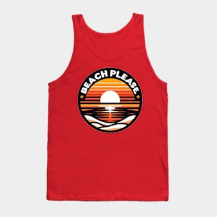 Beach Please Tank Top